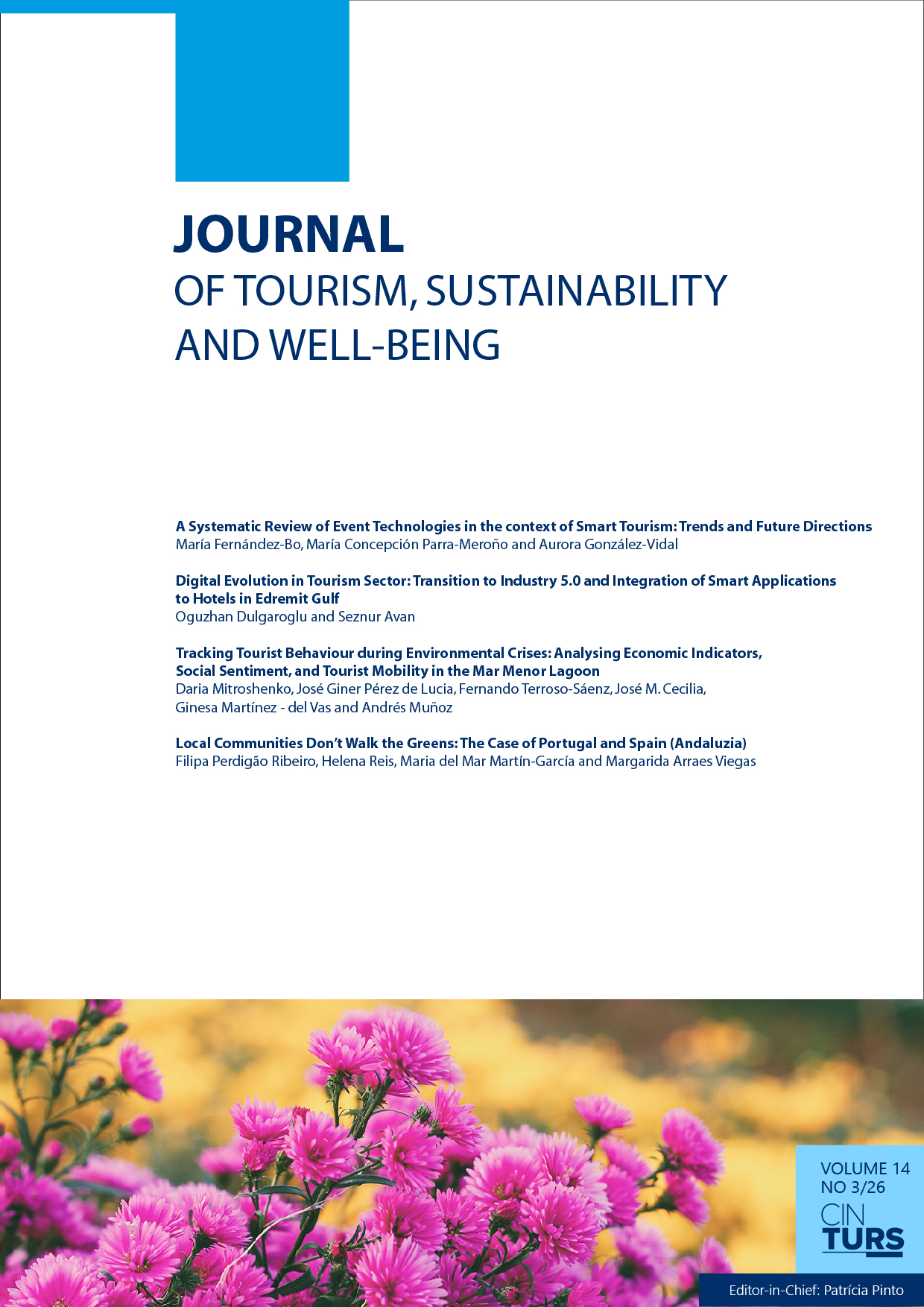 					View Vol. 14 No. 3 (2026): Journal of Tourism, Sustainability and Well-being
				